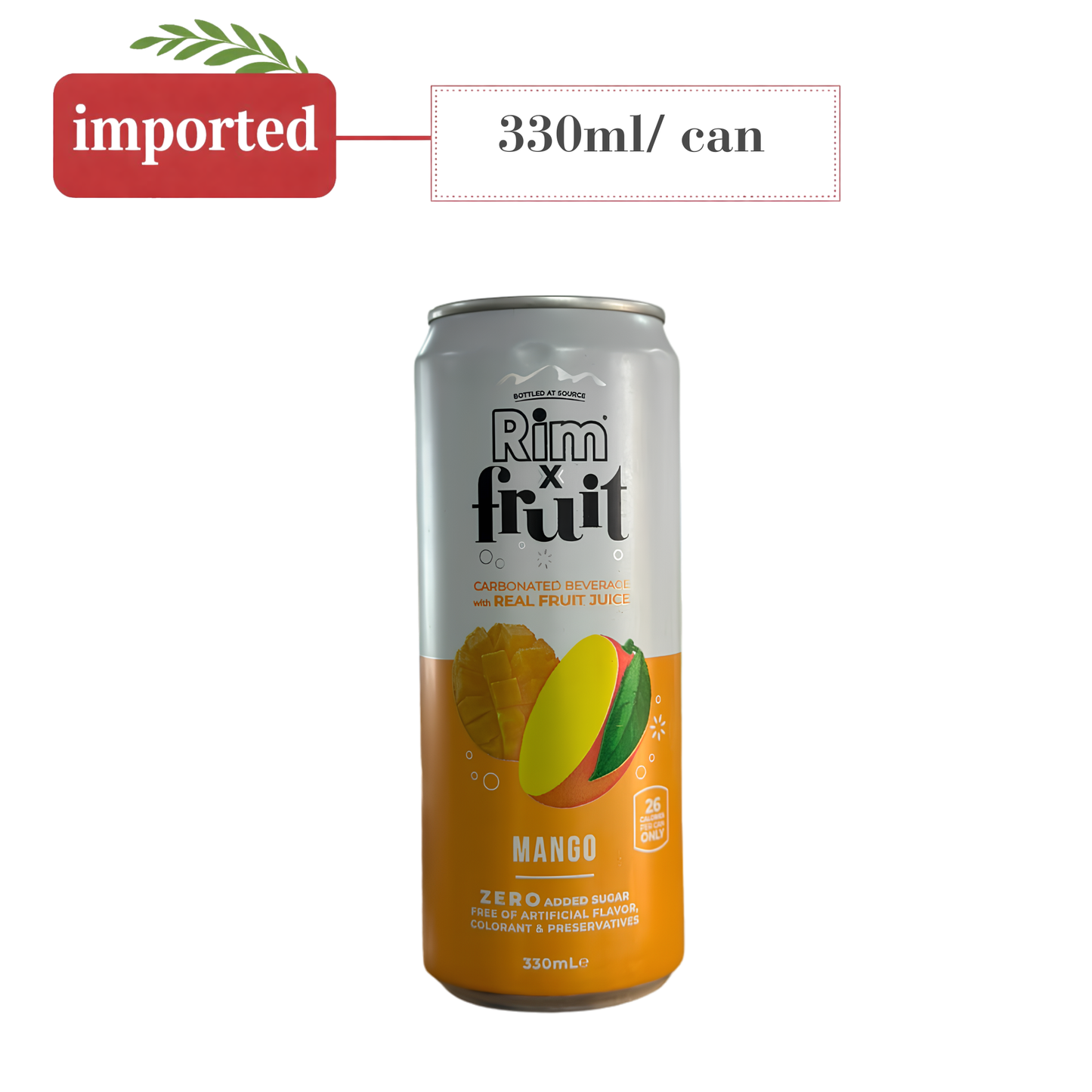 Rim x Fruit Mango Sparkling Drink