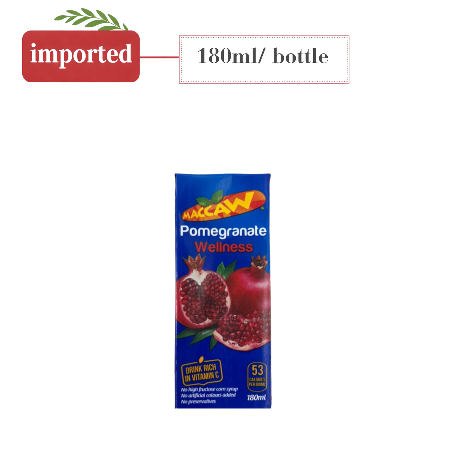 Maccaw Juice - Pomegranate