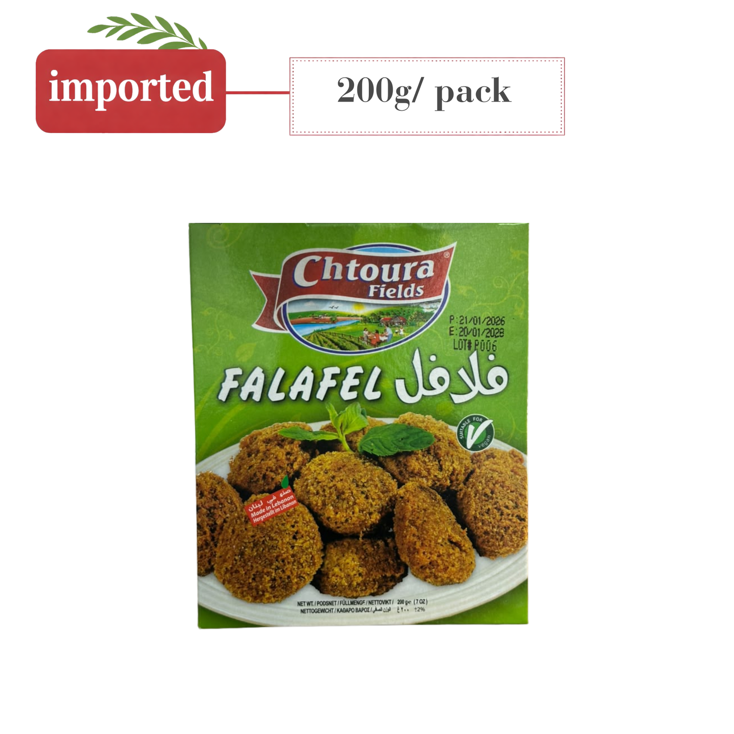 Chtoura Fields Falafel Mix