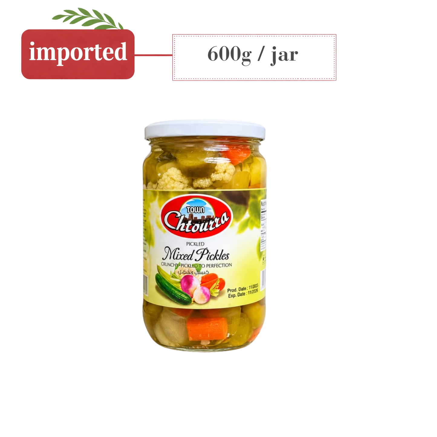 Town Chtoura Mixed Pickles