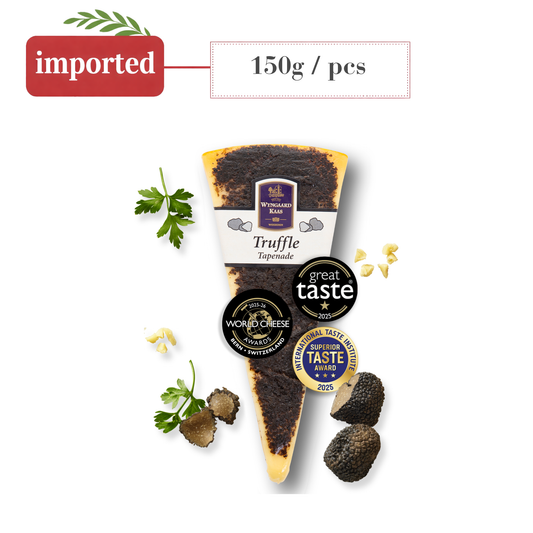 Wyngaard truffle cheese wedge