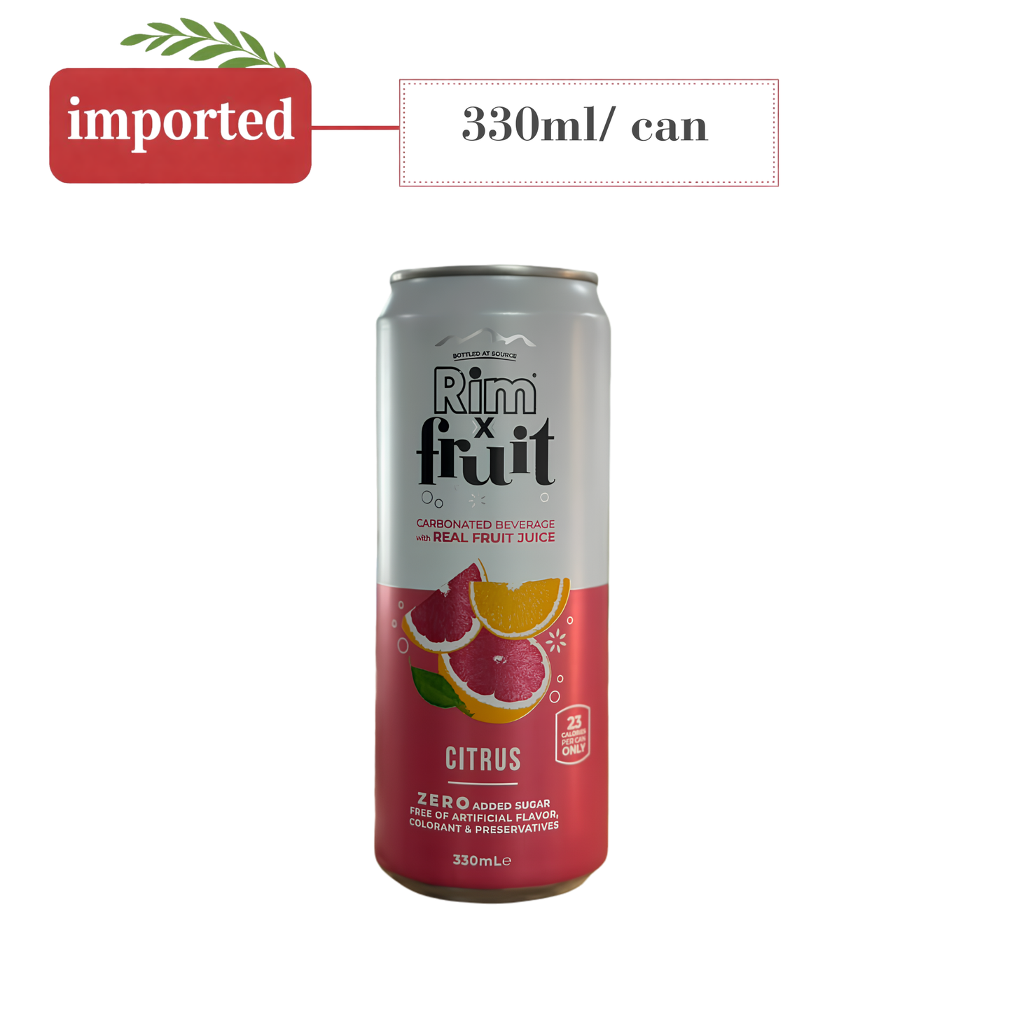 Rim x Fruit Citrus Sparkling Drink