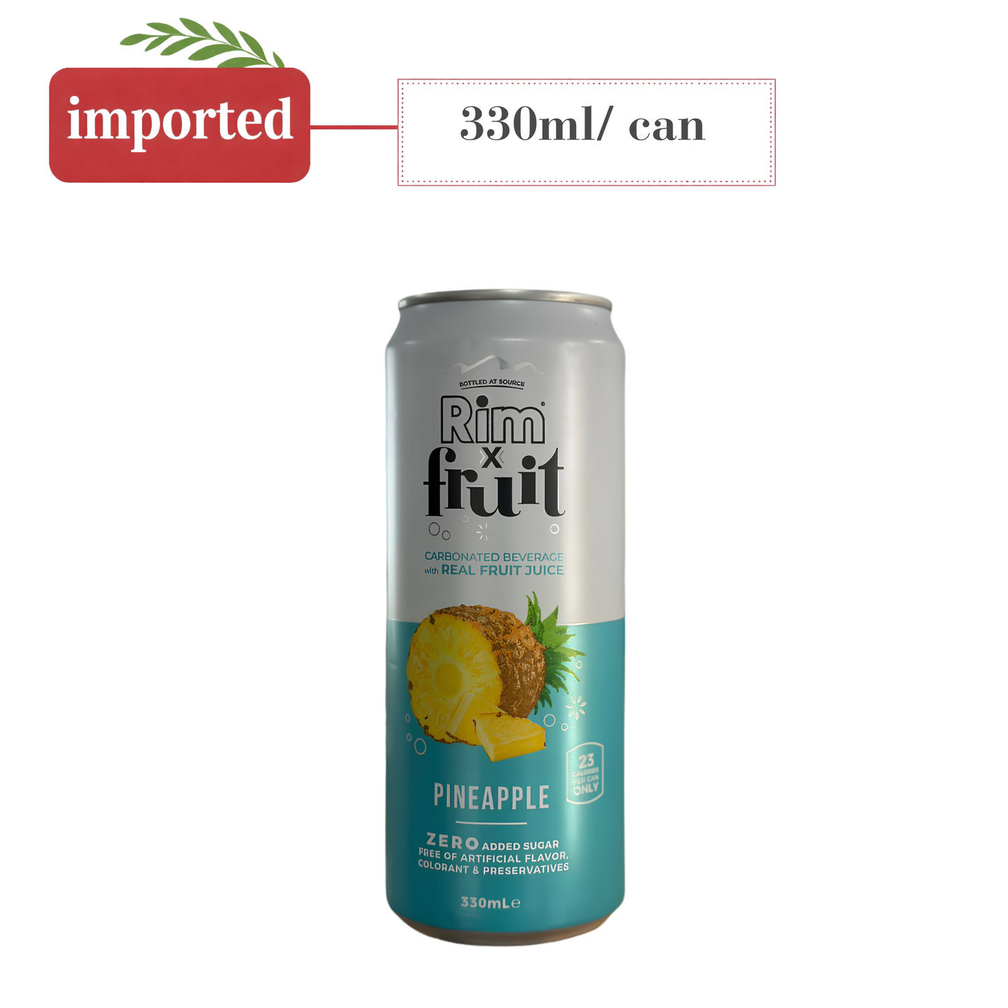 Rim x Fruit Pineapple Sparkling Drink