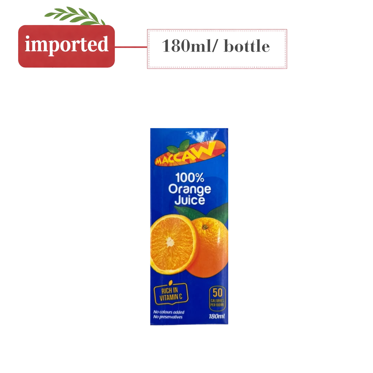 Maccaw Juice - Orange