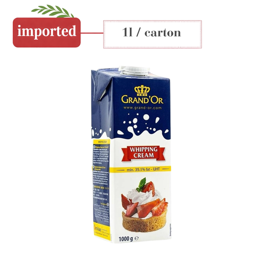 Grand'Or whipping cream 35% fat