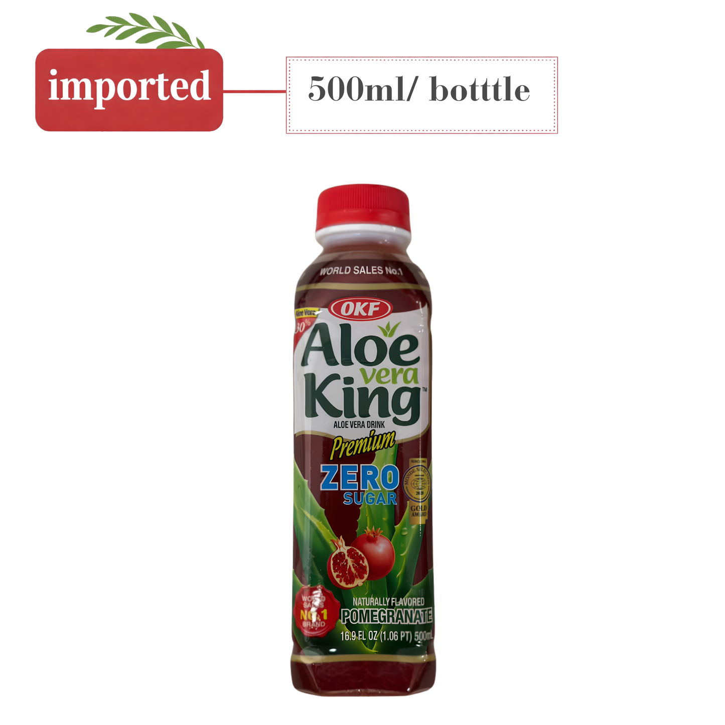 OKF Aloe King Pomegranate - Zero Sugar
