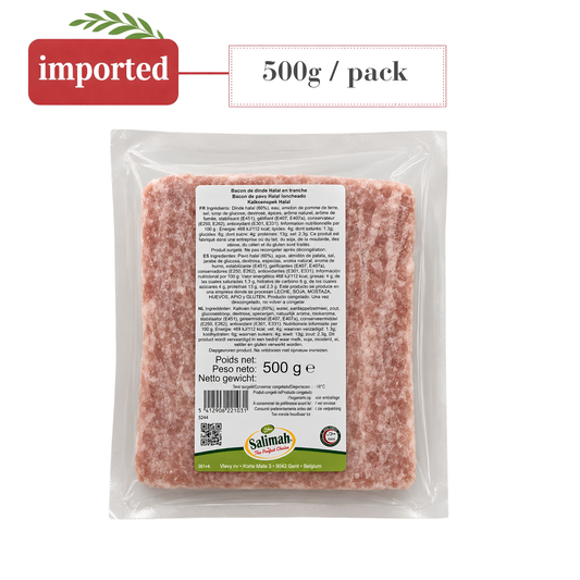 Turkey Bacon - Halal (Frozen)