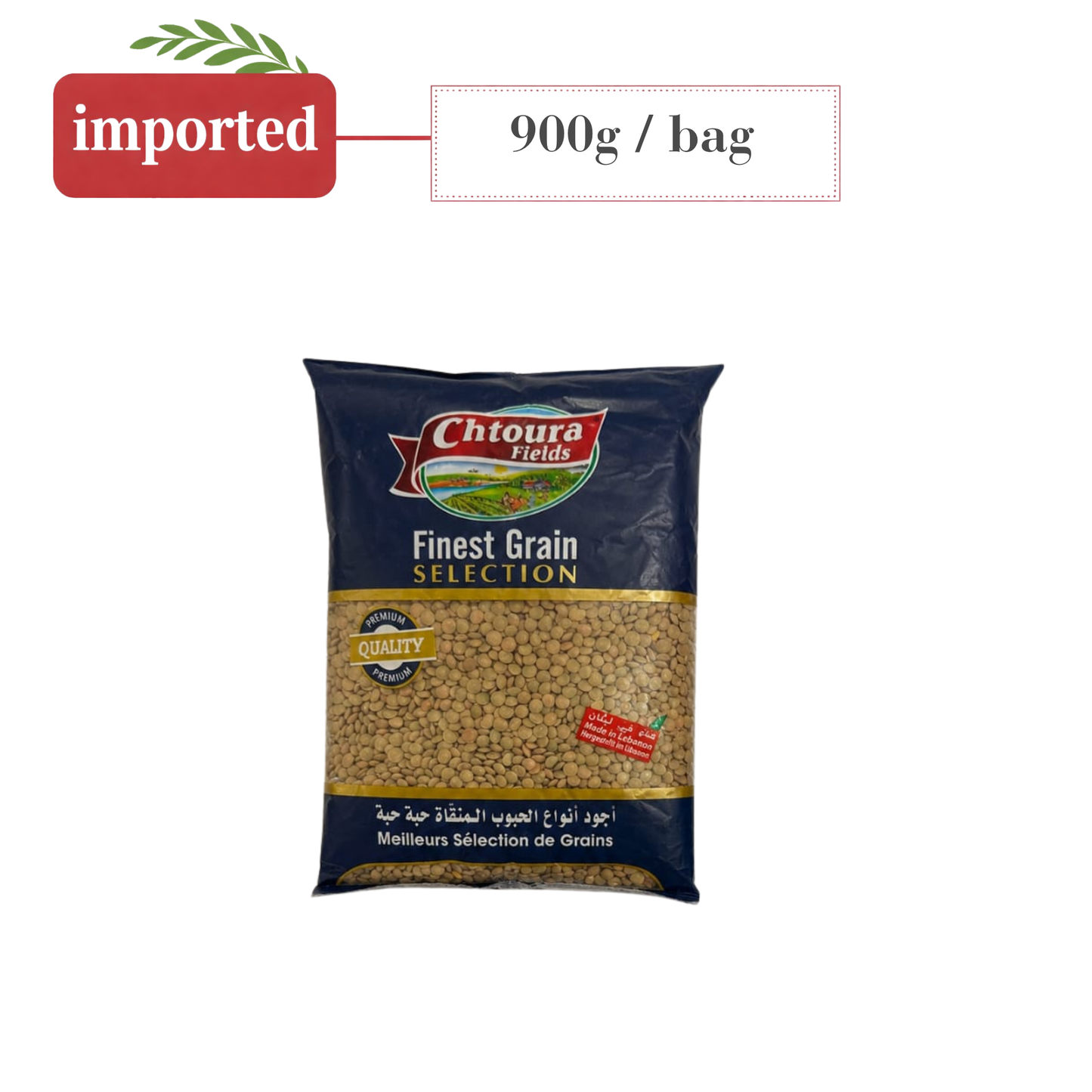 Chtoura Fields Green Lentils