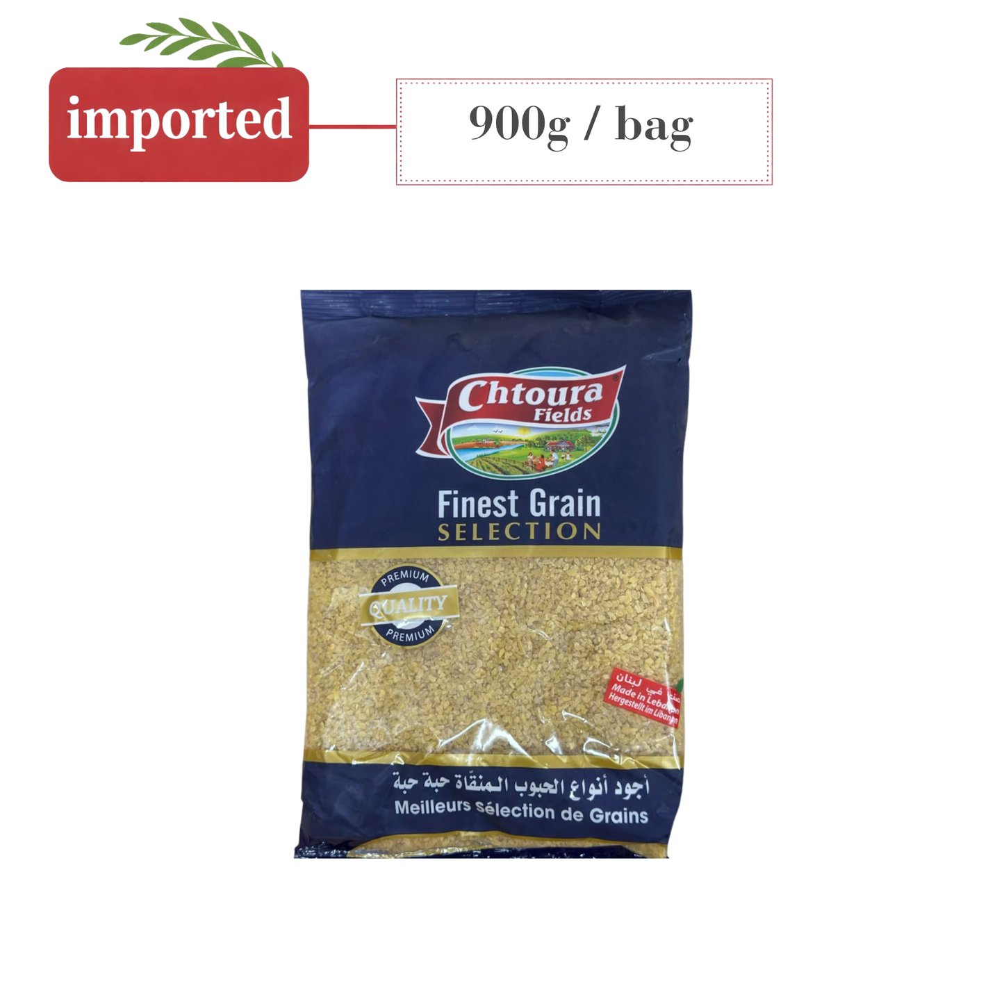 Chtoura Fields Coarse White Burghol