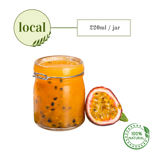 Jam: Passion Fruit (No Preservatives or Artificial Colours)