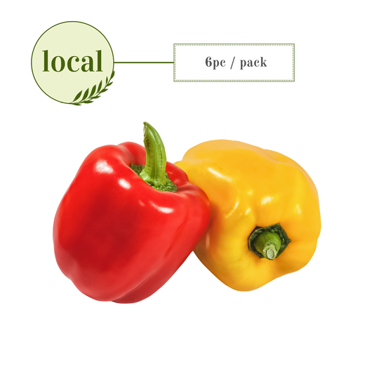 Bell Peppers: Red Yellow