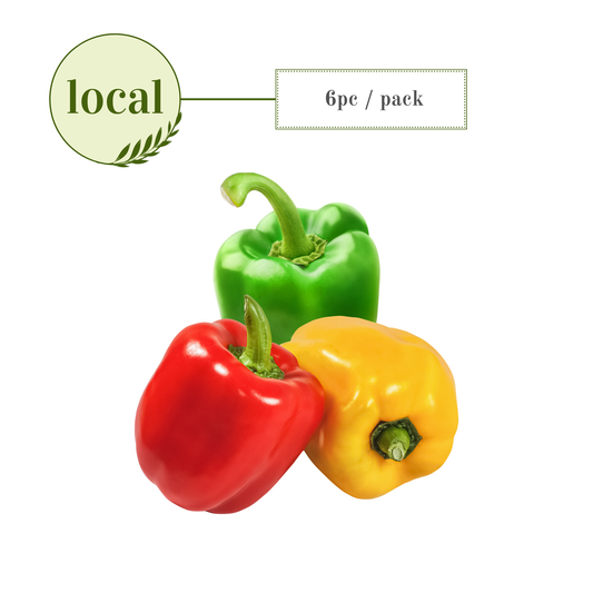 Bell Pepper: Red Yellow Green