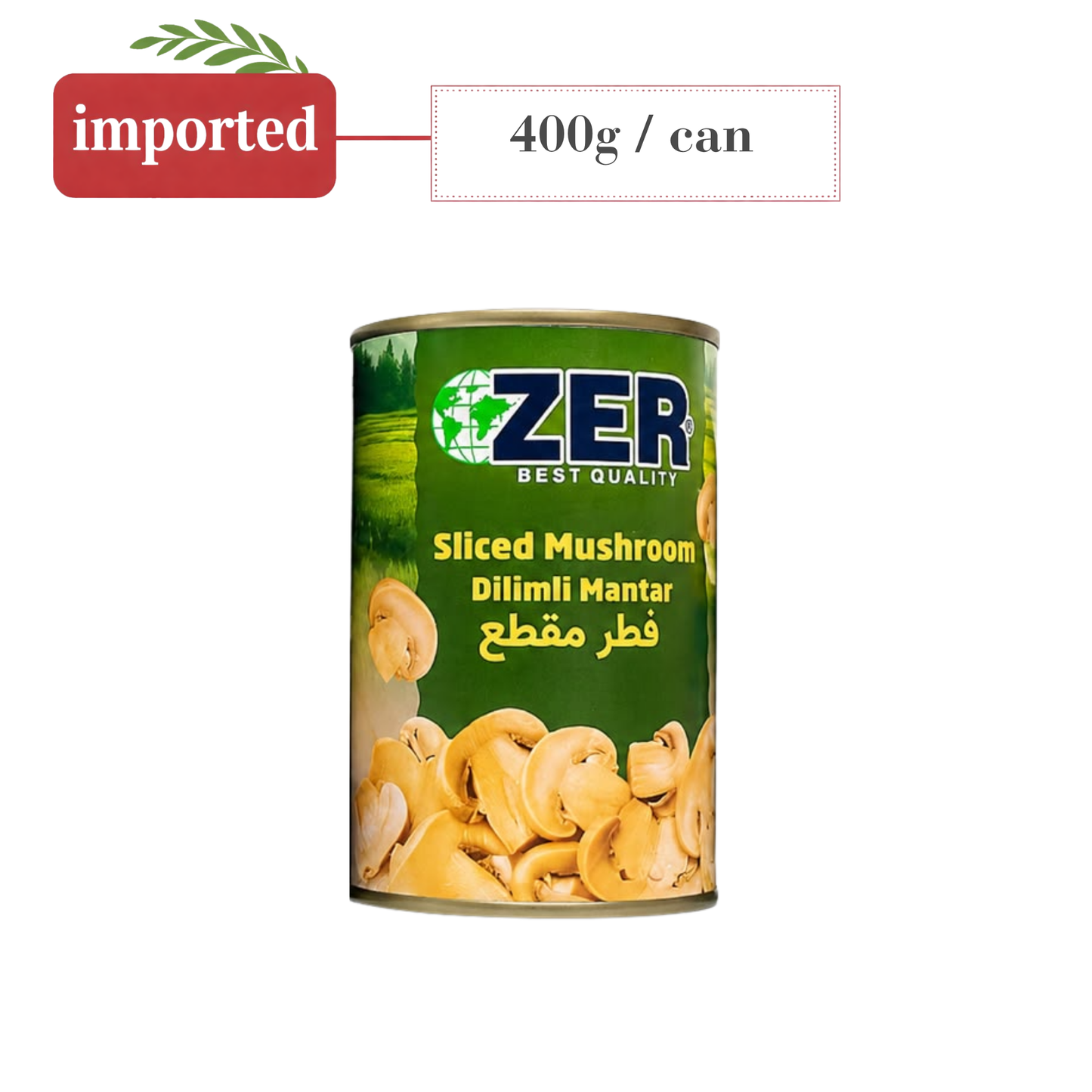 Zer Sliced Mushrooms