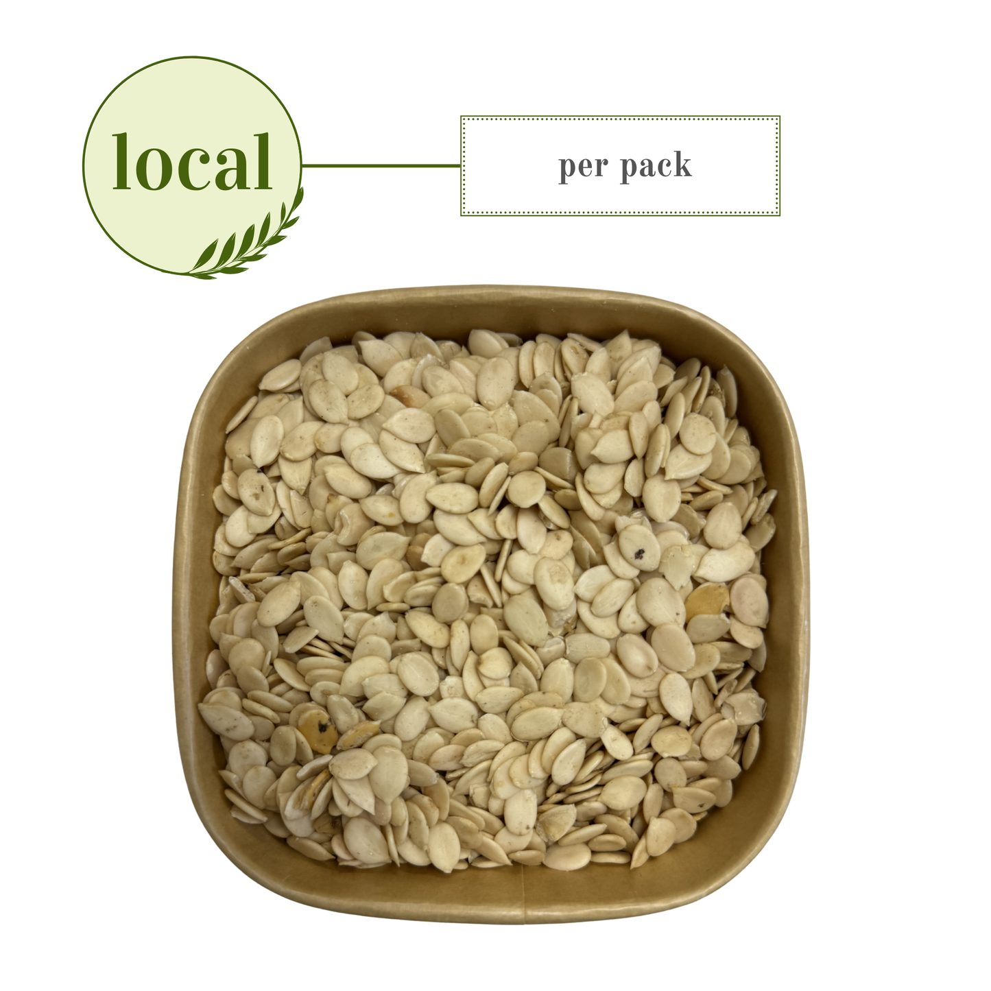 Local Market: Peeled Egusi