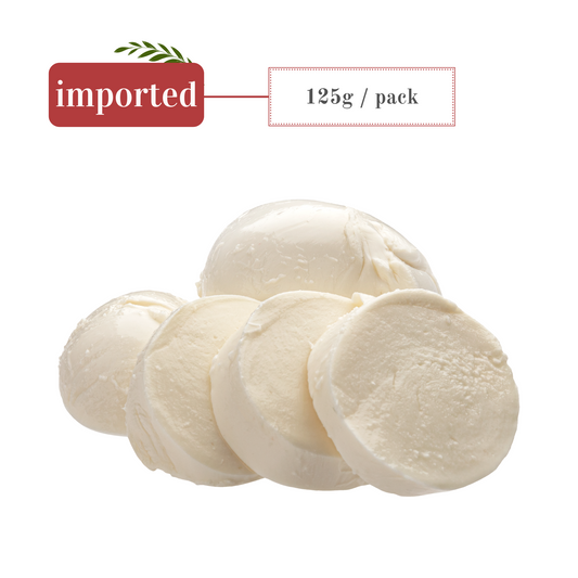 Cheese: Fresh Mozarella