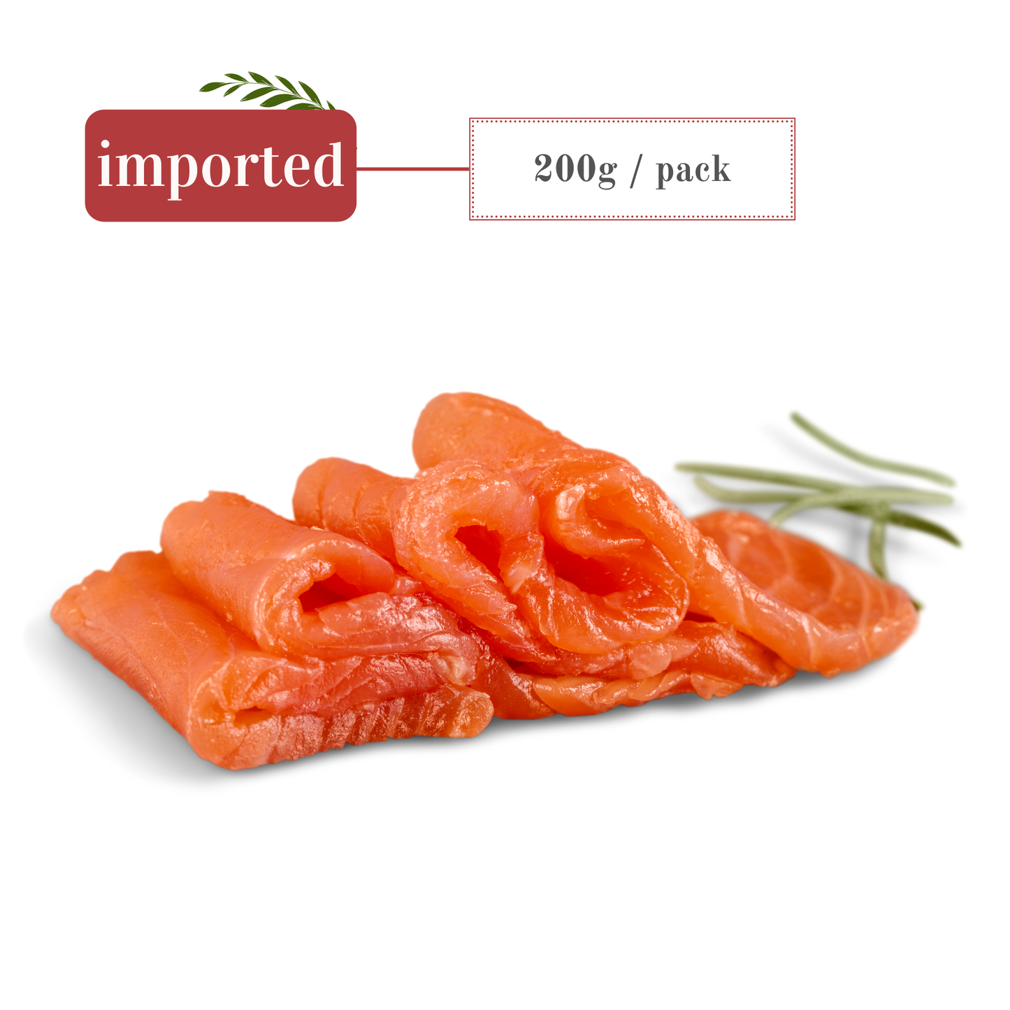 Frozen Seafood: Smoked Salmon Slices